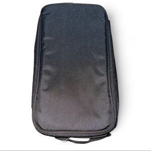 NWT Classic Black Men's Hanging Travel Toiletry Bag